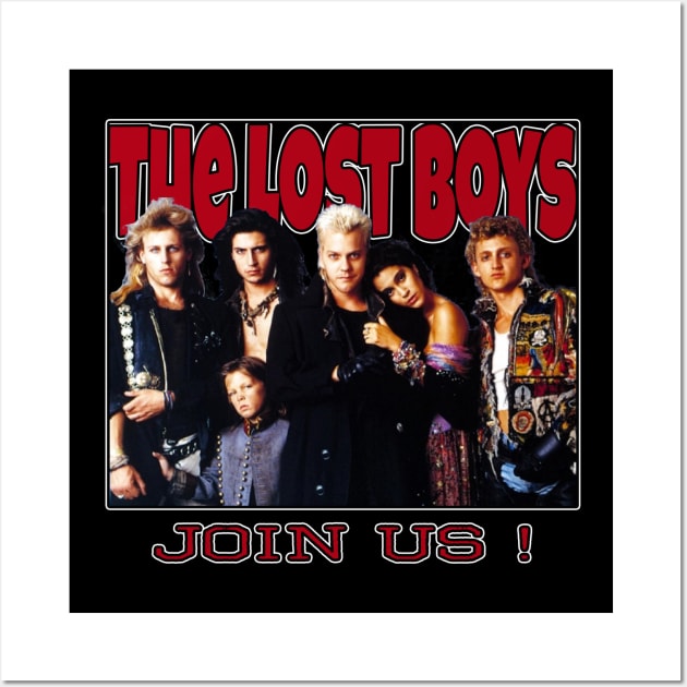 Join us - Lost boys Wall Art by The Hitman Jake Capone